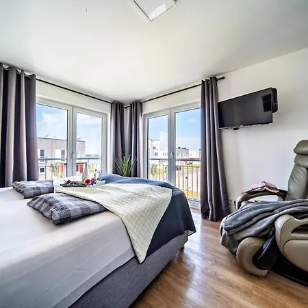 Schleivilla-hafenmeister-by-seeblick-ferien-oro-billardtisch-kicker-kamin * אולפניץ